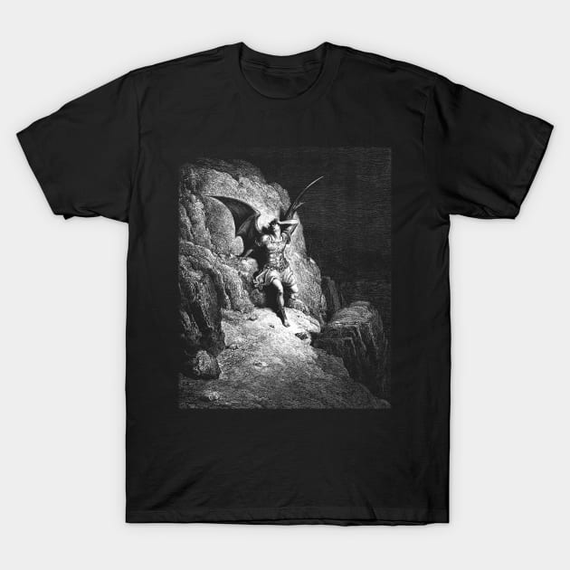 Lucifer Fallen T-Shirt by TORVENIUS